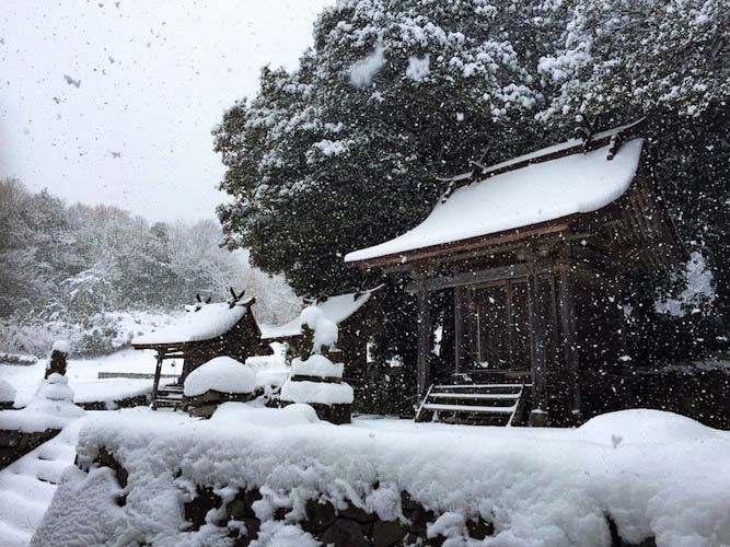 雪の社地区